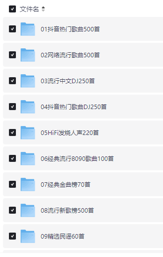” 柏林之声 ” 音乐车载U盘，全无损音质，总共4086首【41G】-泡泡资源