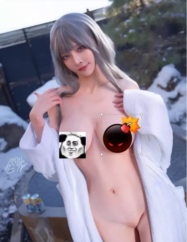 [福利姬&（漏点）] [Machi马吉] 星穹铁道遐蝶泳装+冬恋欲情-泡泡资源