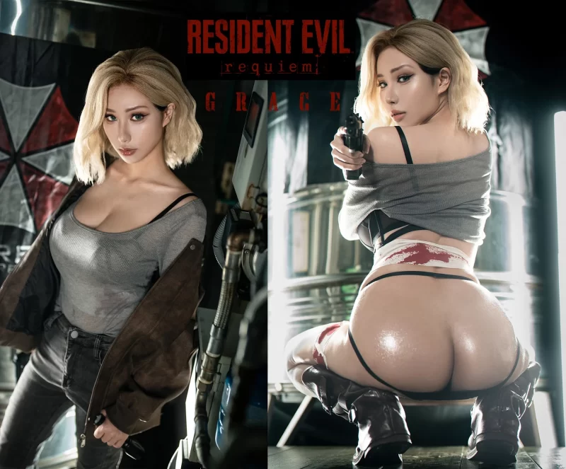 [各种套图] 【擦边骚鸡】雨波Haneame – Grace Ashcroft-泡泡资源